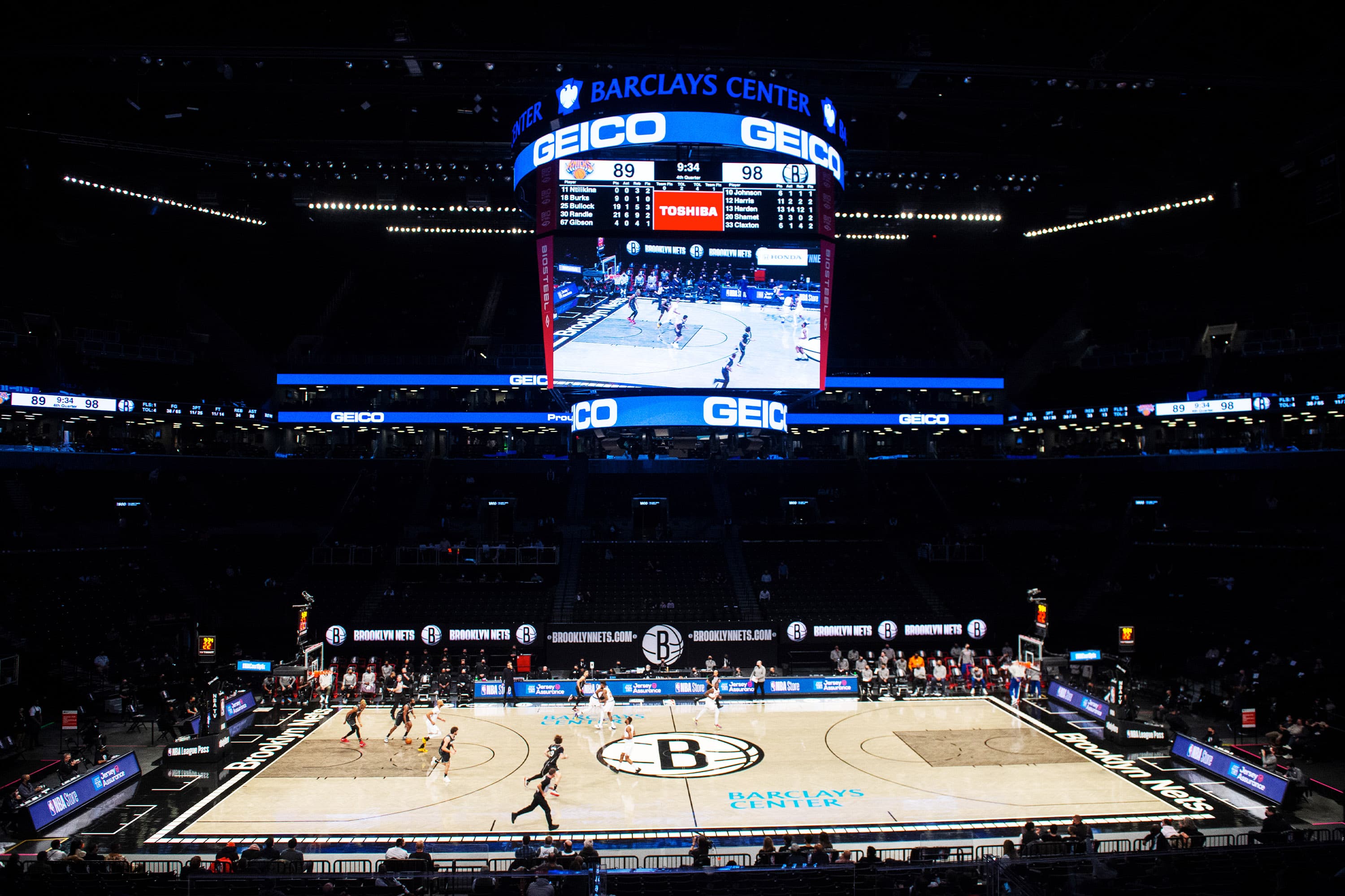 Brooklyn Nets Basketball in New York City